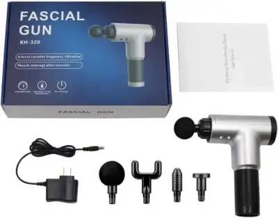 Pistola de Masaje Muscular Recargable con Velocidades Ajustables - miniatura 2