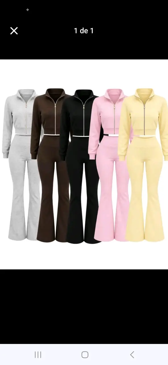 Conjunto deportivo para mujer en varios colores