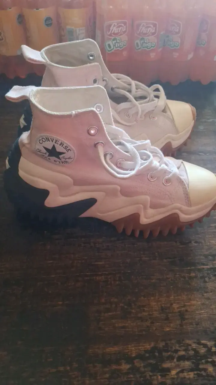 Zapatillas Converse Run Star Hike blancas - 1