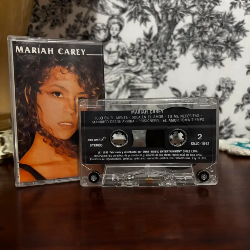 Cassette Mariah Carey Álbum Homónimo 1991 Chile - 3