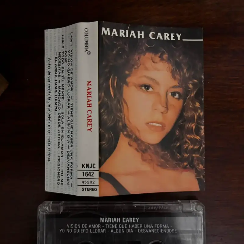 Cassette Mariah Carey Álbum Homónimo 1991 Chile - 4