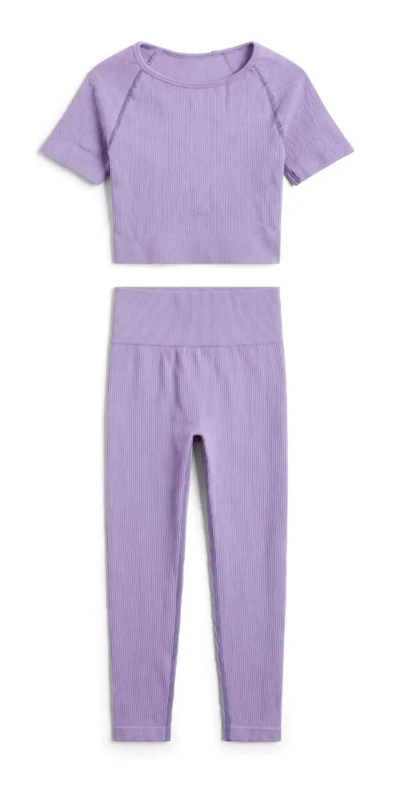 Conjunto deportivo mujer textura acanalada - 6