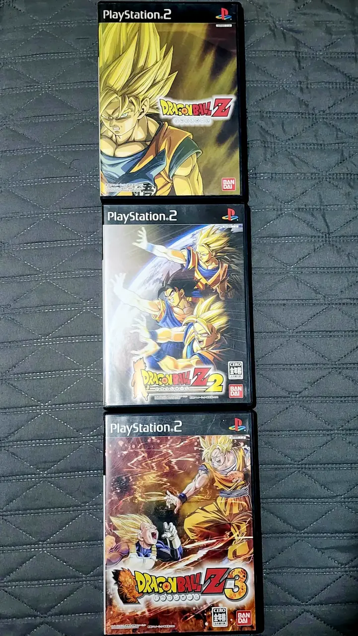 Dragon Ball Z budokai 1, 2 y 3 japoneses - 1