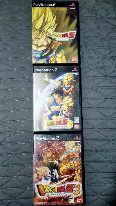 Dragon Ball Z budokai 1, 2 y 3 japoneses - miniatura 1
