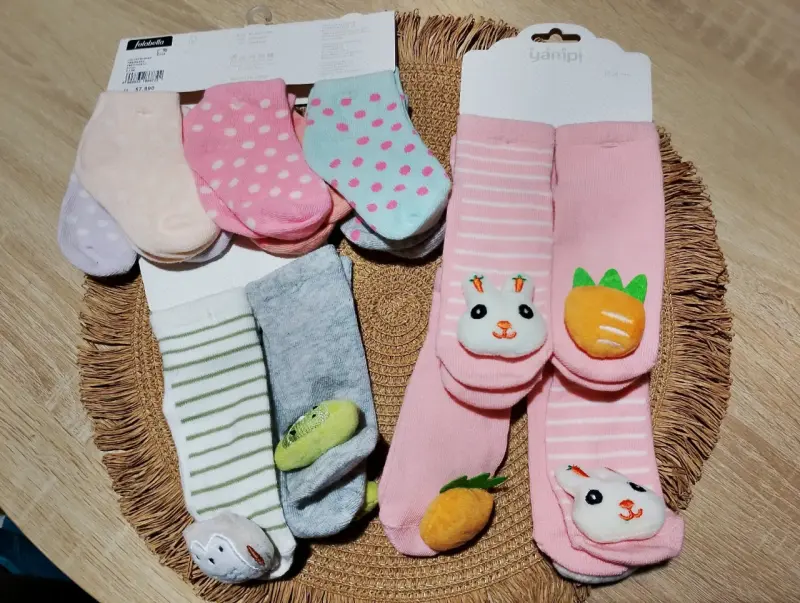 Pack de calcetines infantiles con diseños divertidos