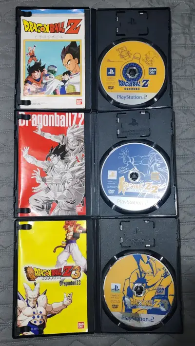 Dragon Ball Z budokai 1, 2 y 3 japoneses - miniatura 2