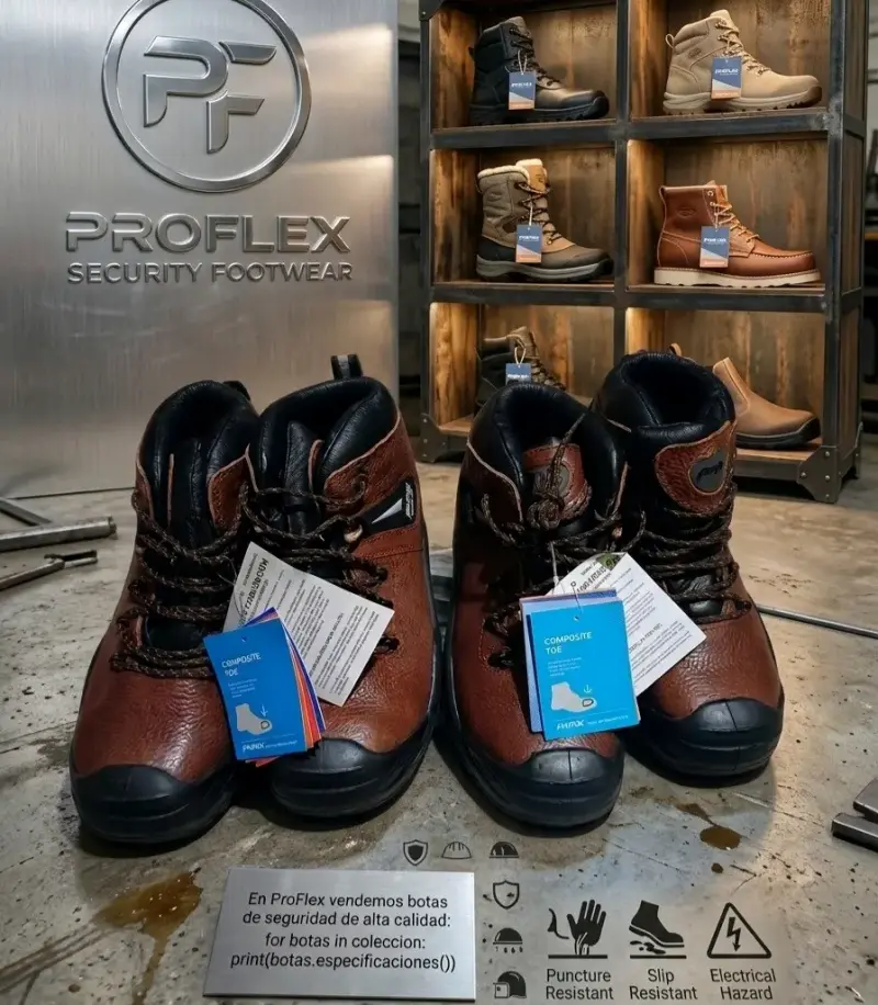 Botas de seguridad Proflex con punta de composite