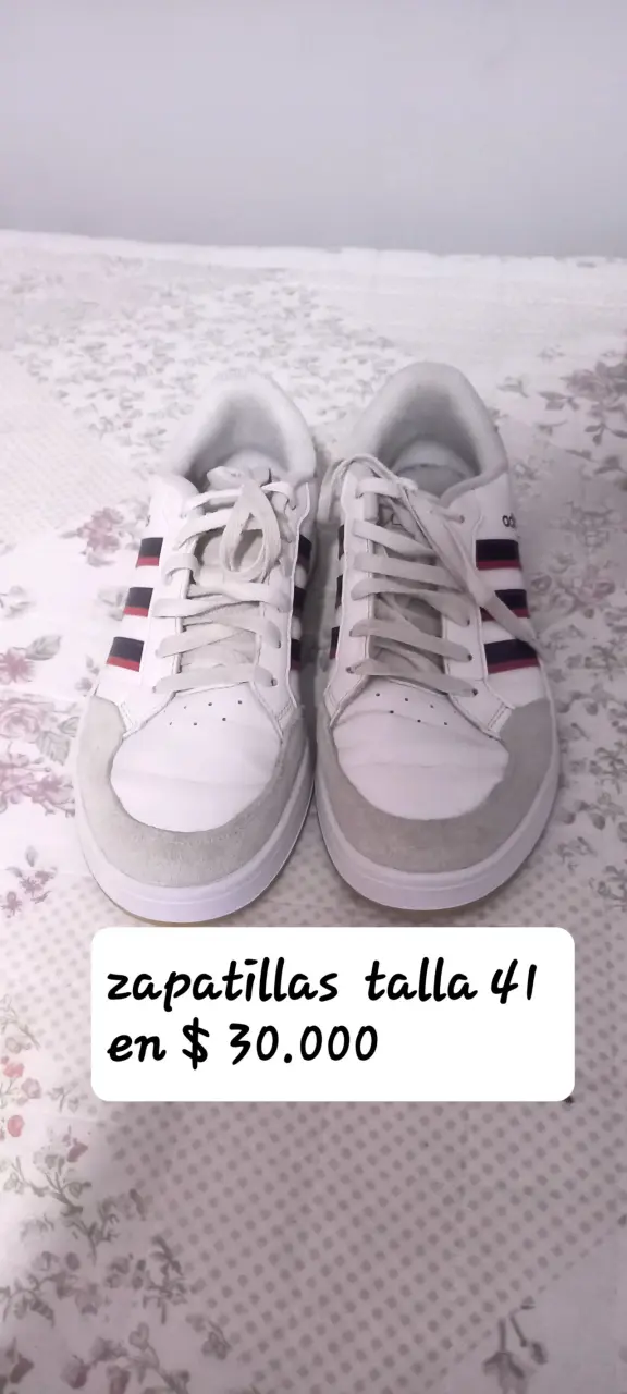 Zapatillas Adidas blancas talla 41 - 3