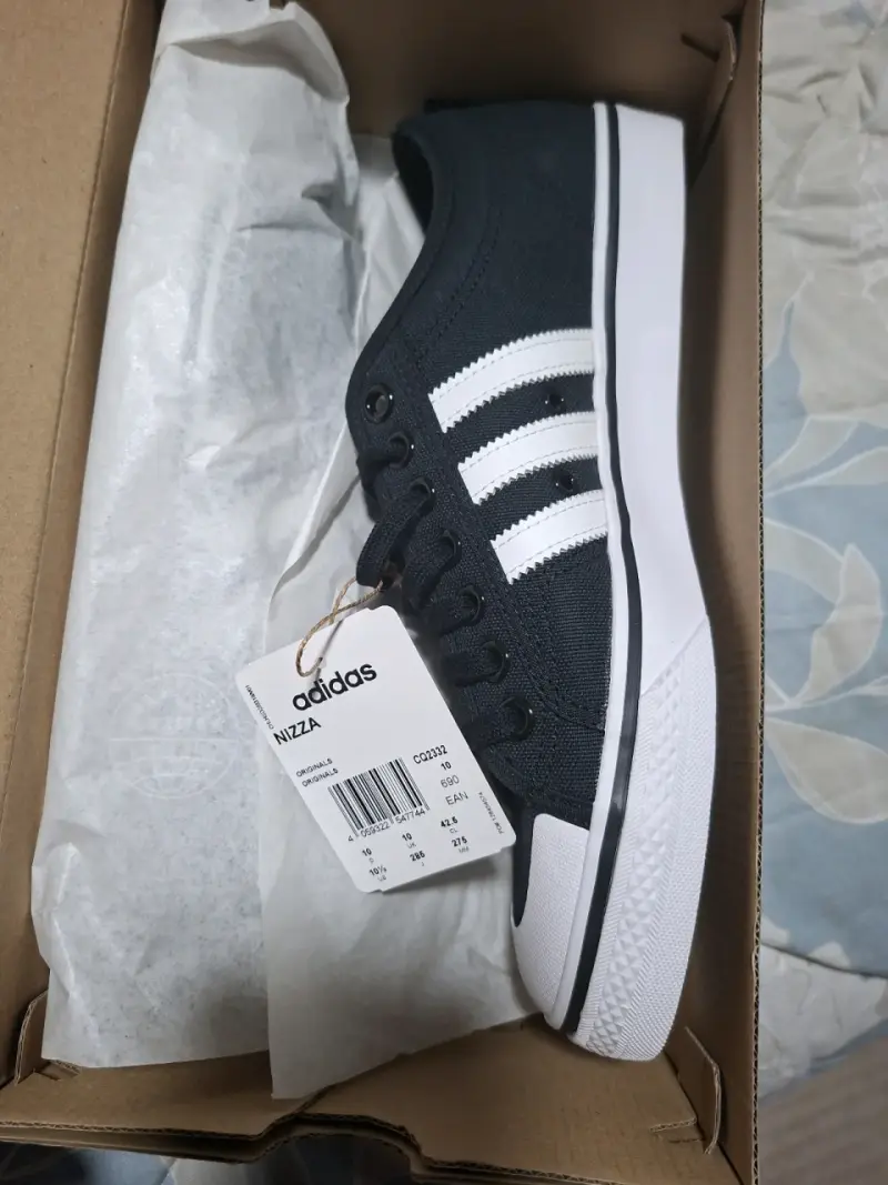 Zapatillas Adidas Nizza negras originales - 1