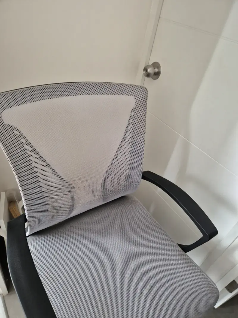 Silla de oficina ergonómica gris - 5
