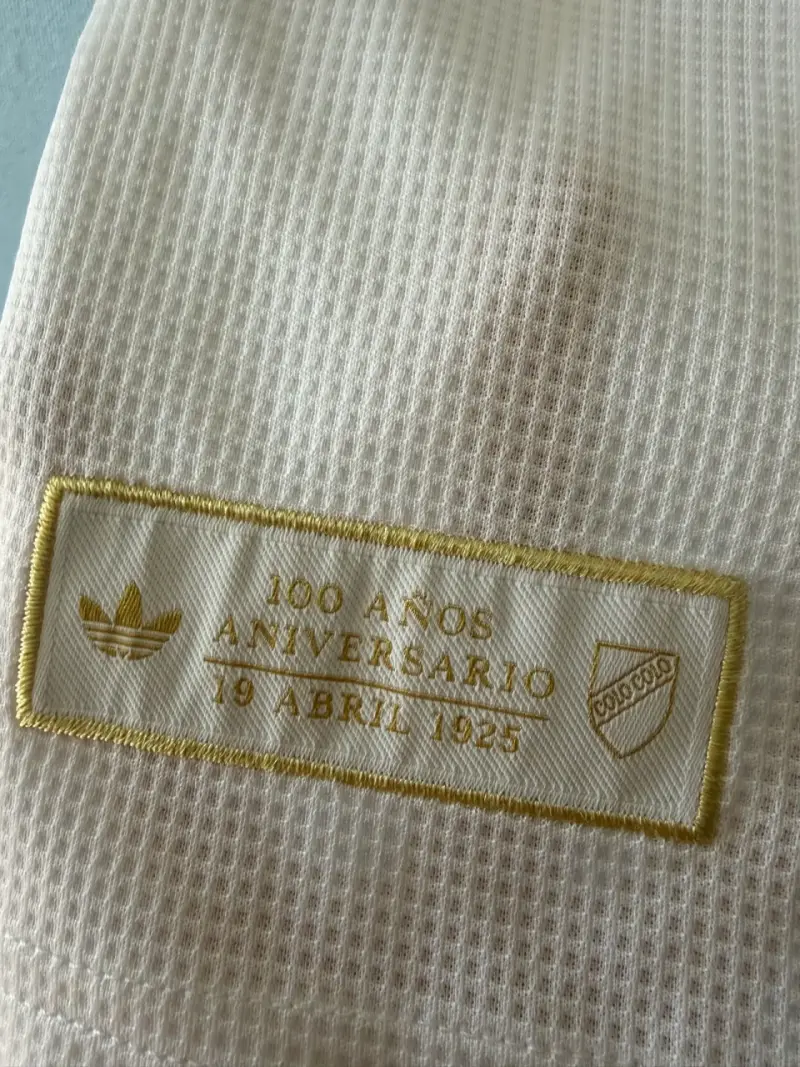 Polera Adidas Colo Colo 100 Años Blanca - 2