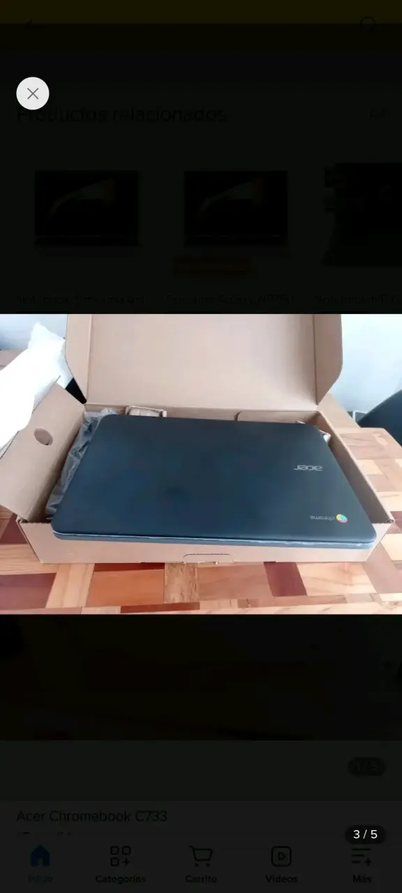 Acer Chromebook C733 en caja original - 2