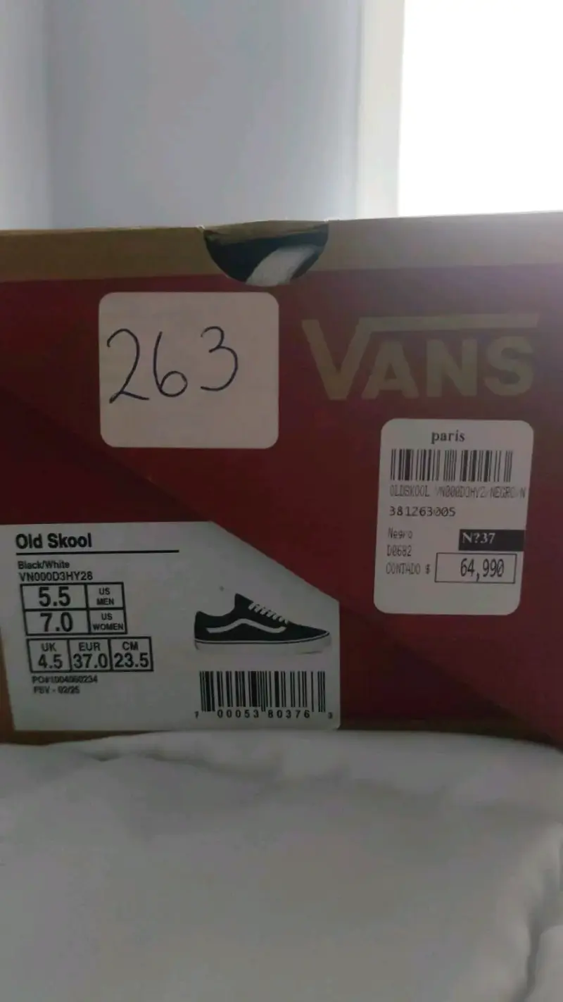 Zapatillas Vans Old Skool negras clásicas - 2
