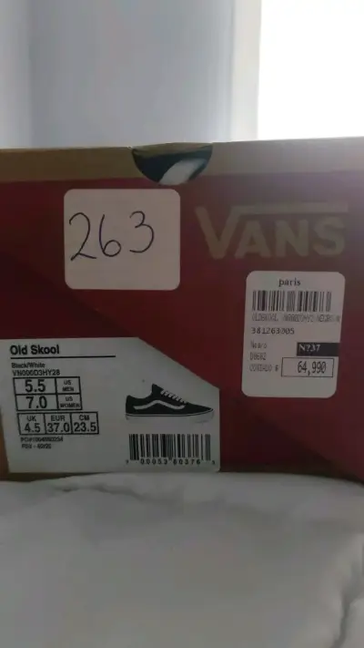 Zapatillas Vans Old Skool negras clásicas - miniatura 2