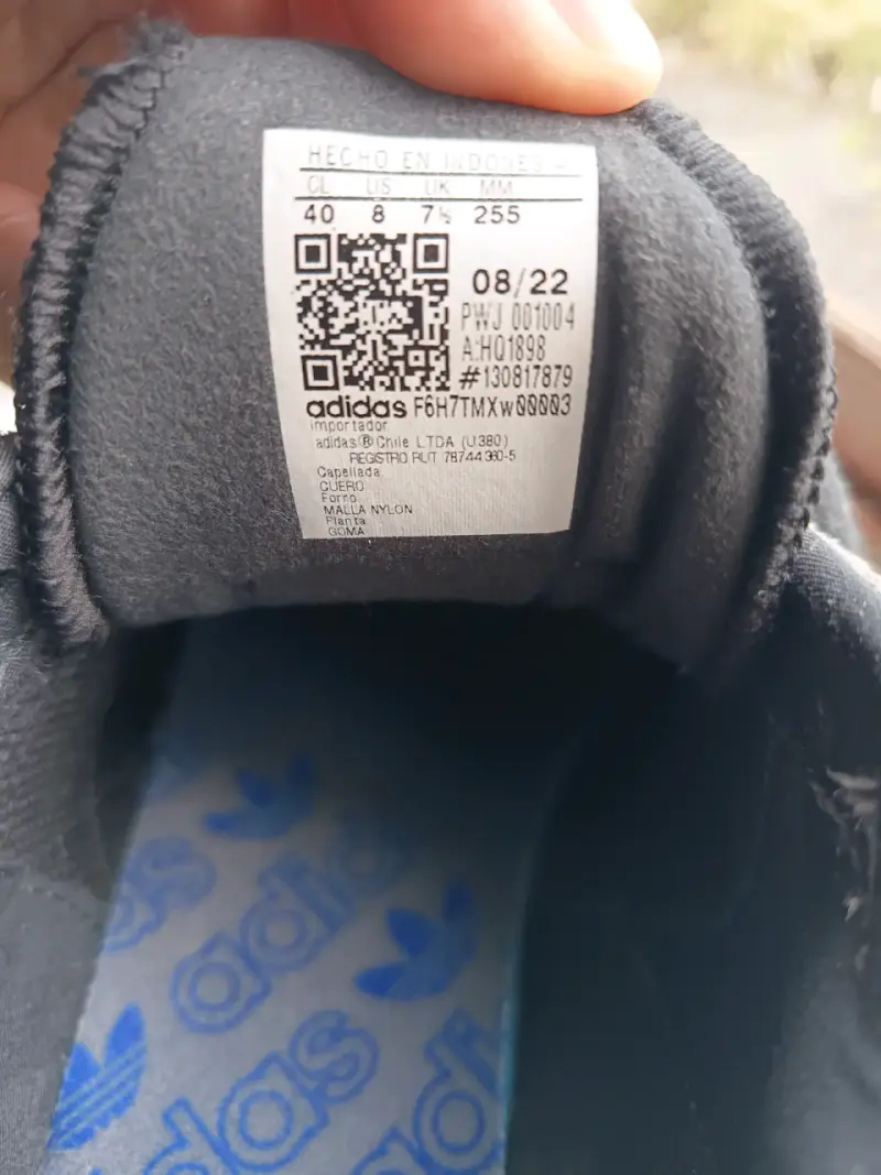 Zapatillas deportivas negras Adidas para hombre - 5