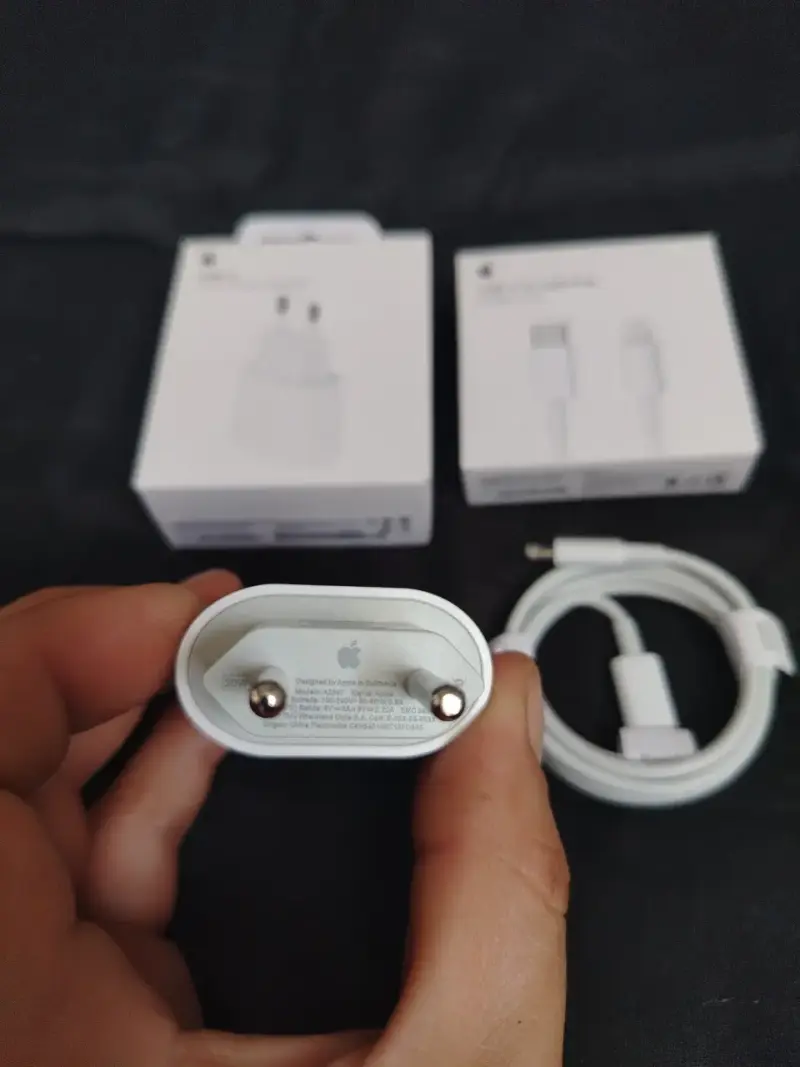 Cargador USB-C 20W con cable Lightning Apple - 2