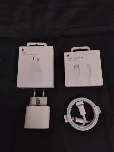 Cargador USB-C 20W con cable Lightning Apple - miniatura 4