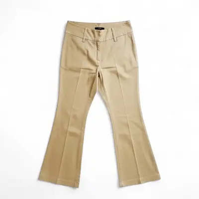 Pantalón de Gabardina Zara Basic Talla S / EUR 36 - miniatura 1
