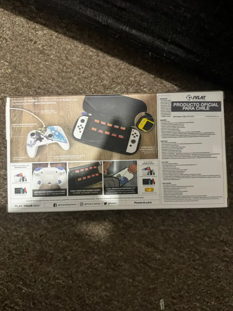 Controlador alámbrico PowerA Zelda para Nintendo Switch - 2