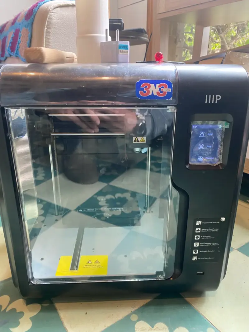 Impresora 3D Monoprice IIIIP con pantalla táctil - 1