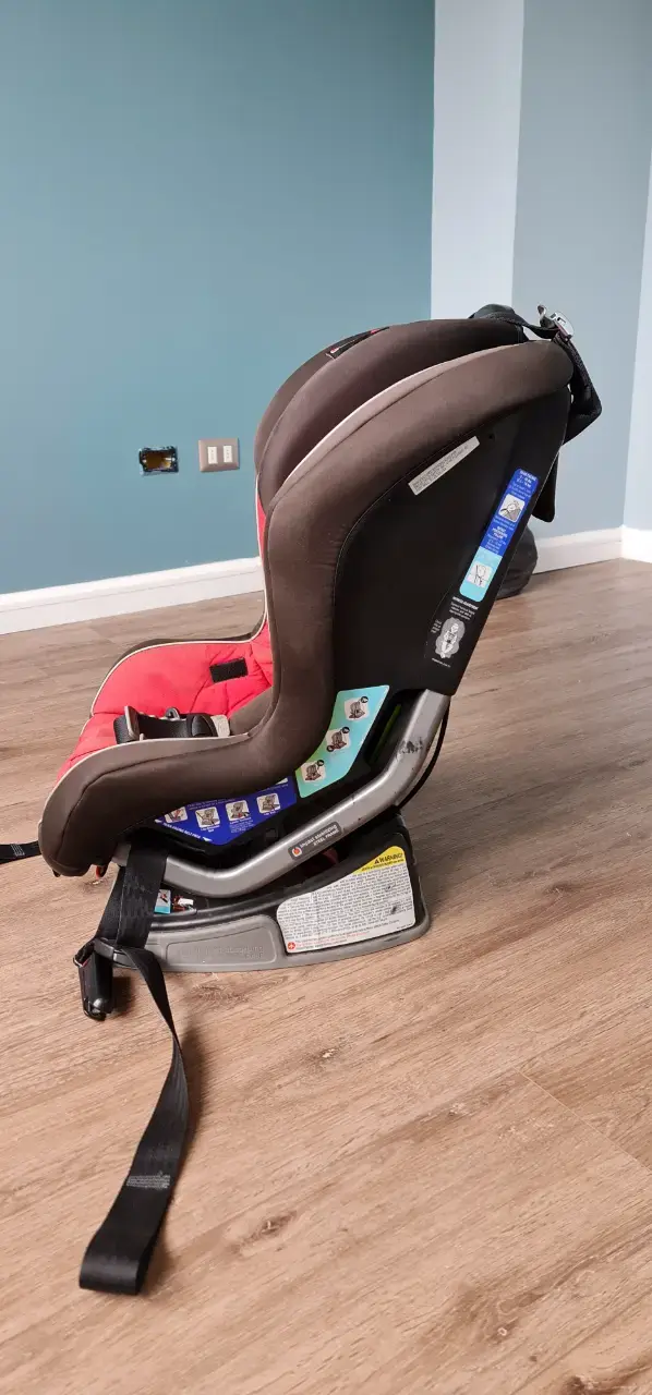 Silla de auto para niño Britax roja - 3
