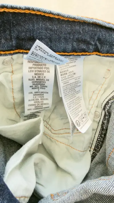 Jeans Levi's 512 Azul W33 L32 - miniatura 5