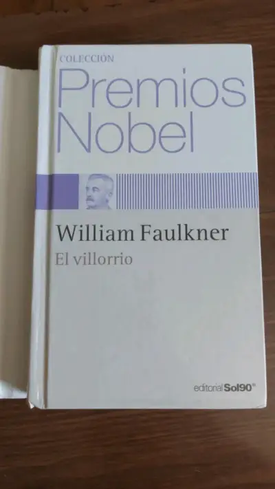 Libro El Villorrio de William Faulkner Colección Premios Nobel - miniatura 2