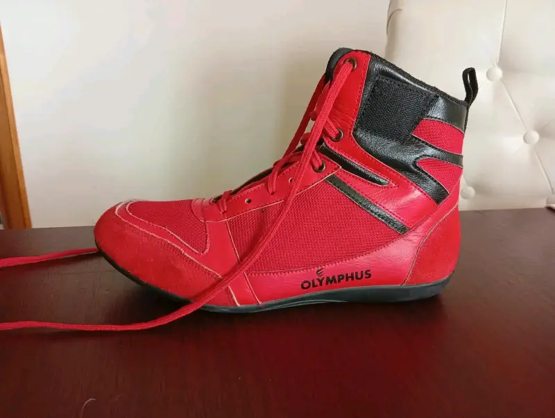 Botines de Boxeo Rojos Olympus