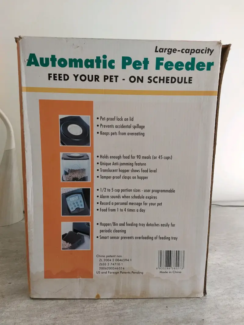 Dispensador automático de comida para mascotas - 5