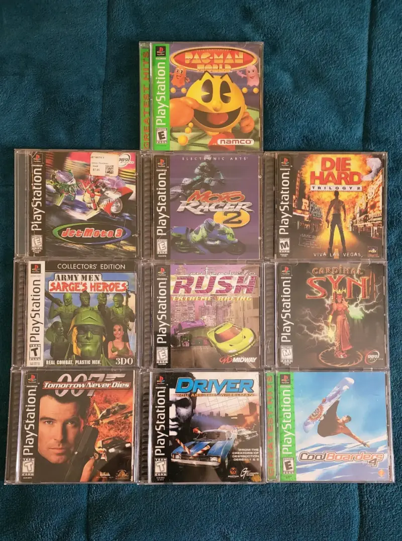 Lote de Juegos PlayStation 1 originales - 1