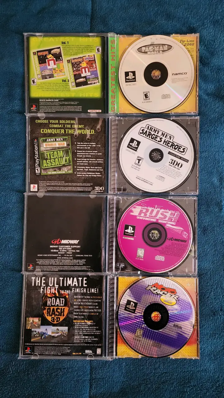 Lote de Juegos PlayStation 1 originales - 2