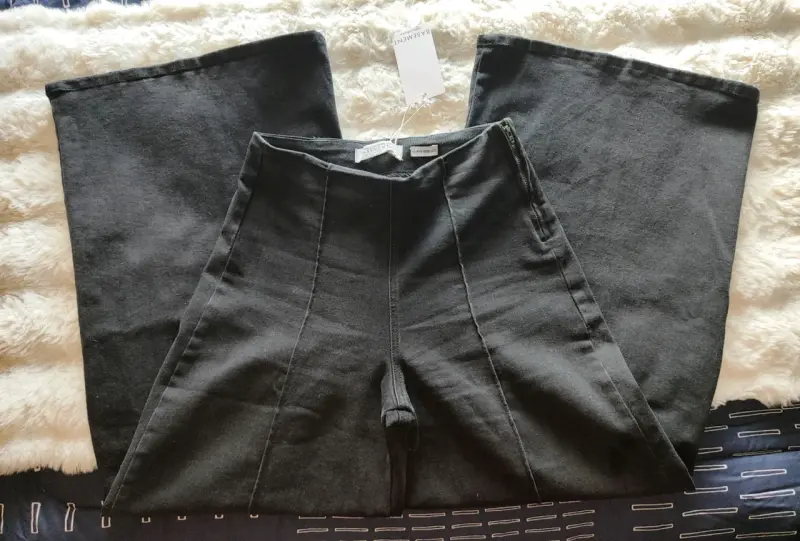 Jeans super wide leg negros Basement - 1