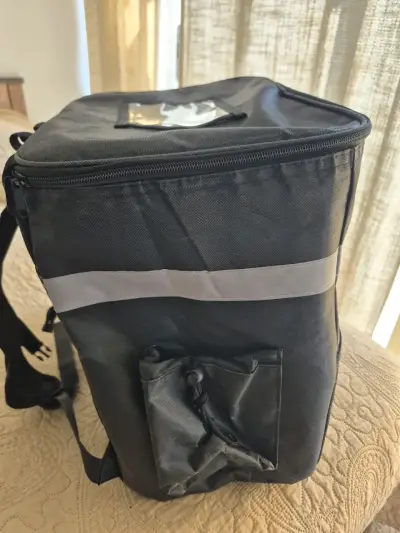 Mochila térmica negra delivery - miniatura 4