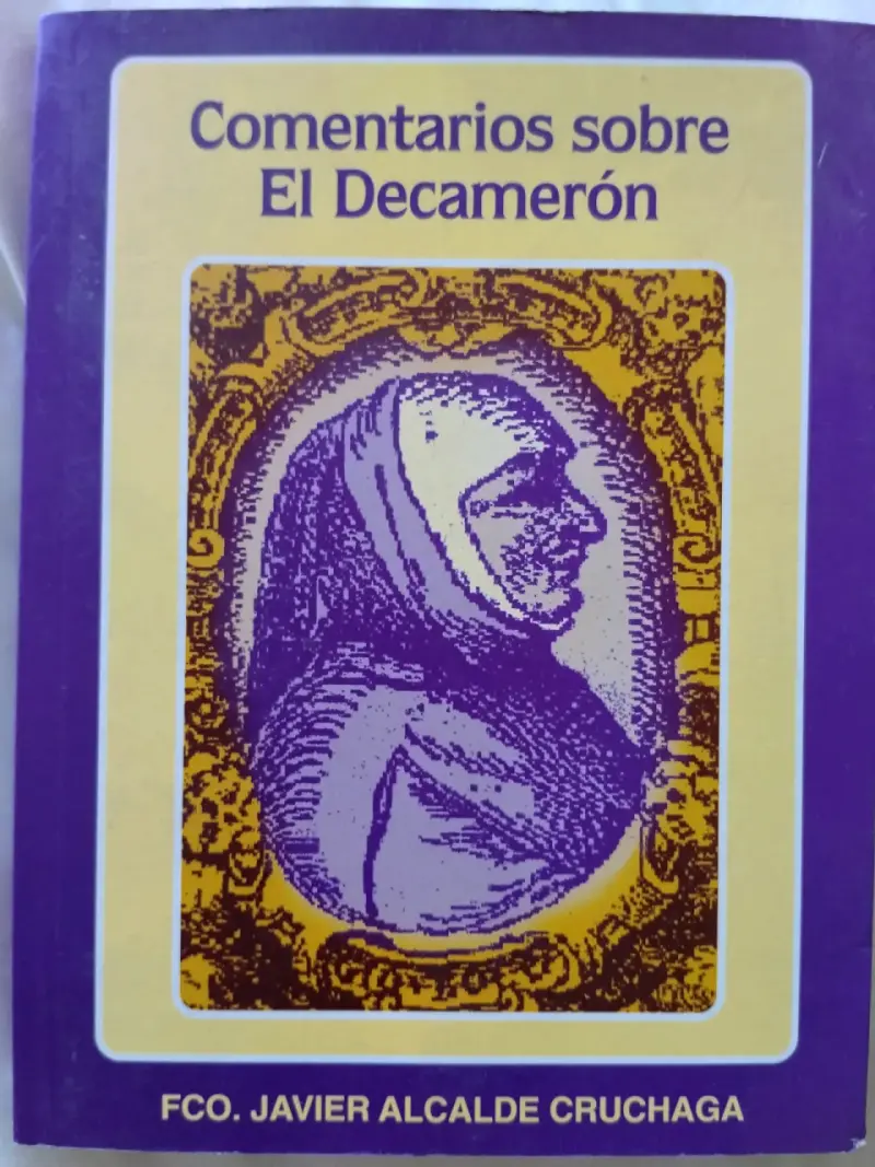 Libro Comentarios sobre El Decamerón de Javier Alcalde Cruchaga