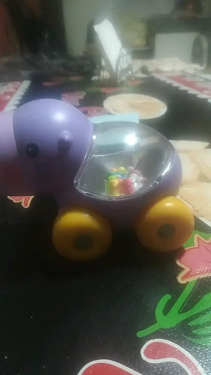 Juguete de empuje para bebé color morado - 4