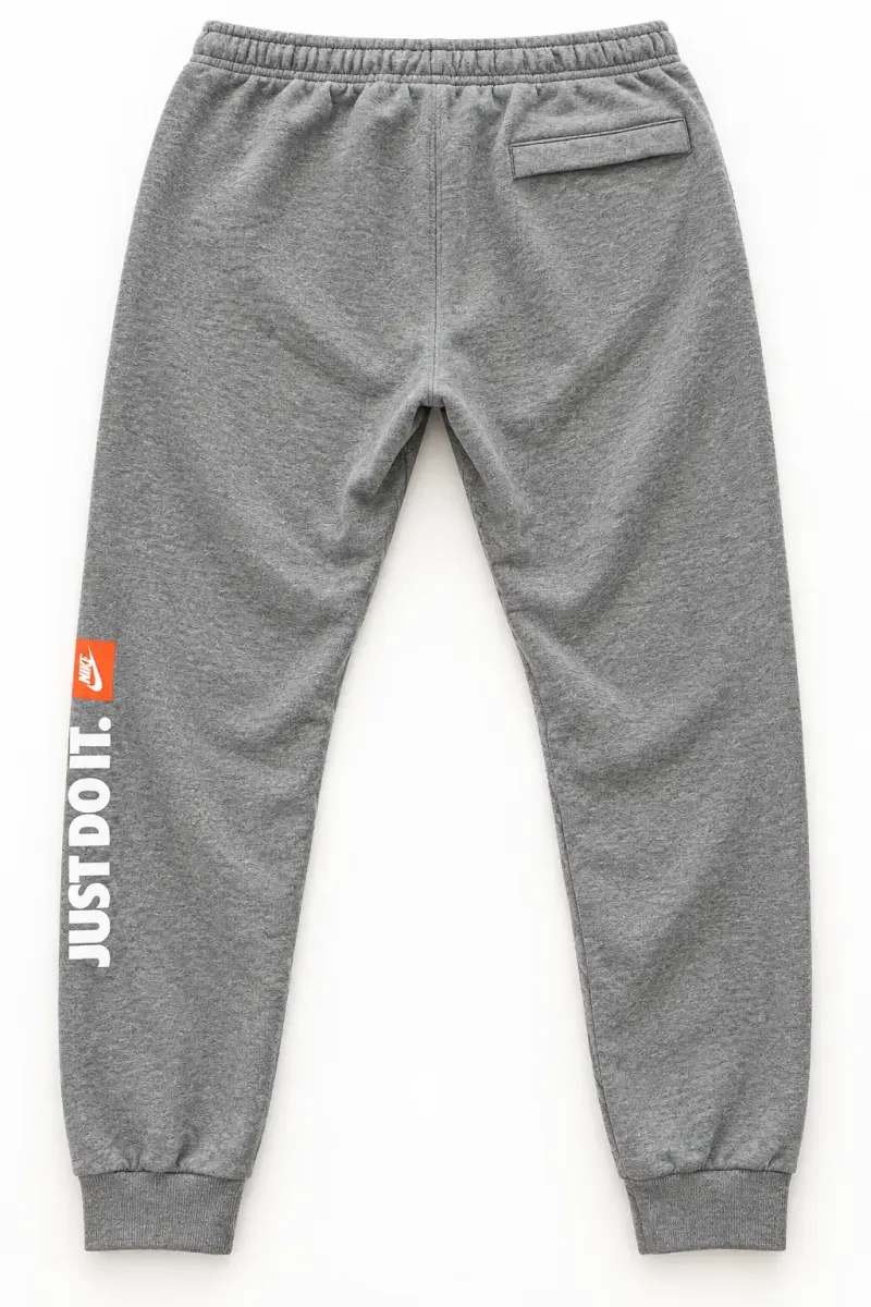 Pantalones deportivos grises Nike Just Do It - 2