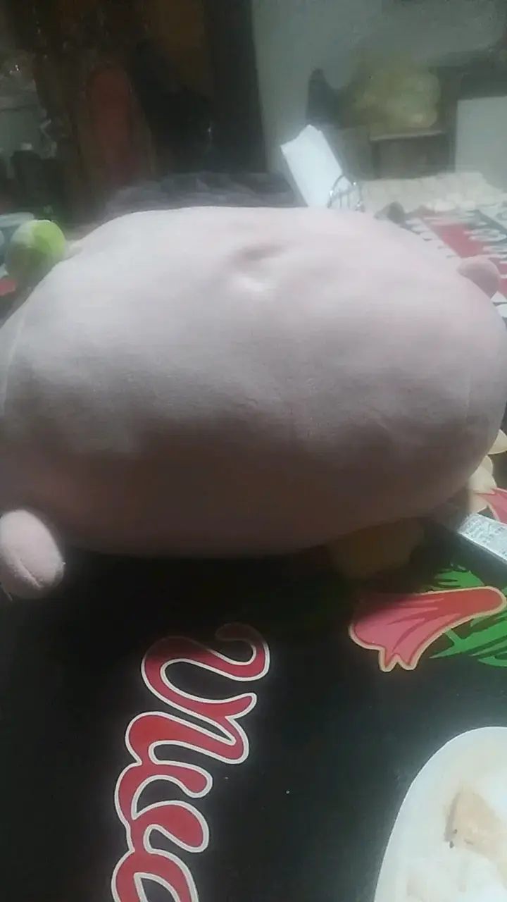 Peluche Pingüino Rosa Suave y Tierno - 2