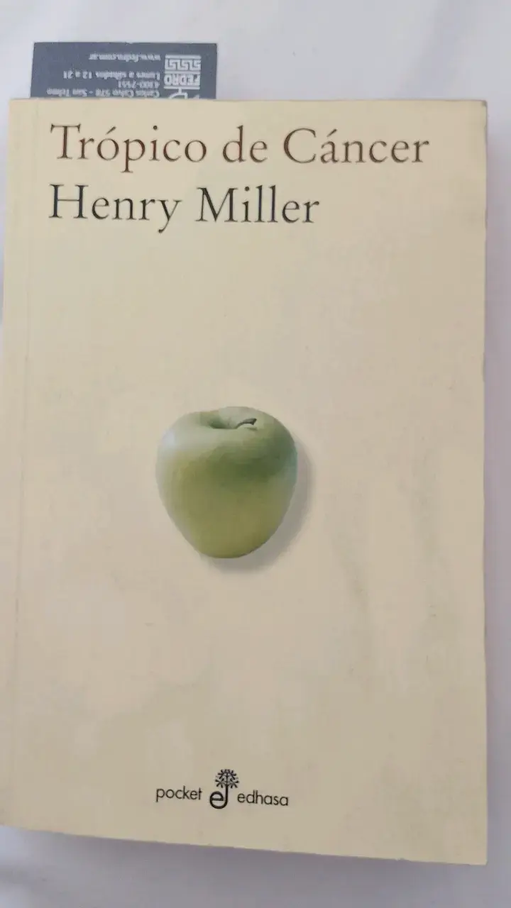 LTrópico de Cáncer de Henry Miller - 1