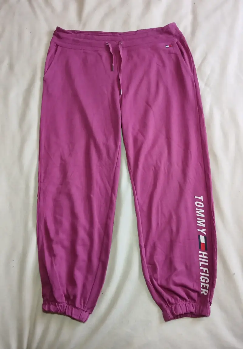 Pantalones deportivos Tommy Hilfiger rosados