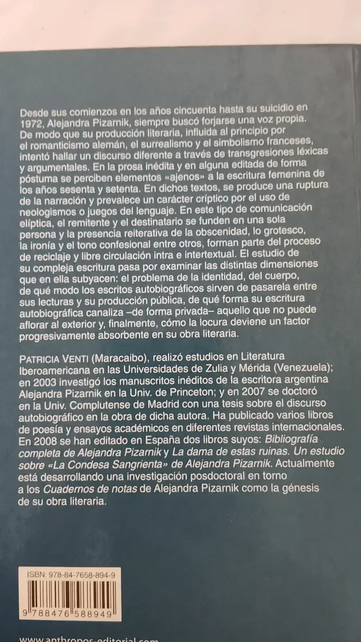 'La escritura invisible' de Patricia Venti - 2