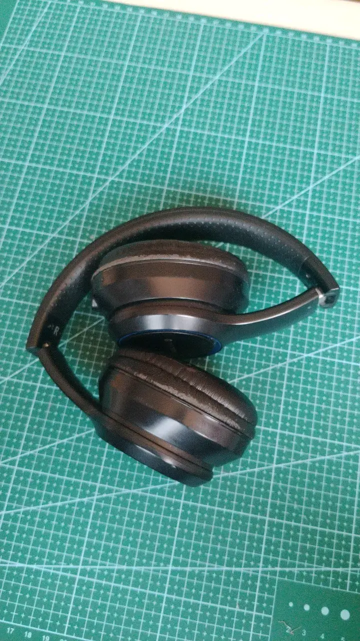 Auriculares inalámbricos negros diadema ajustab - 3