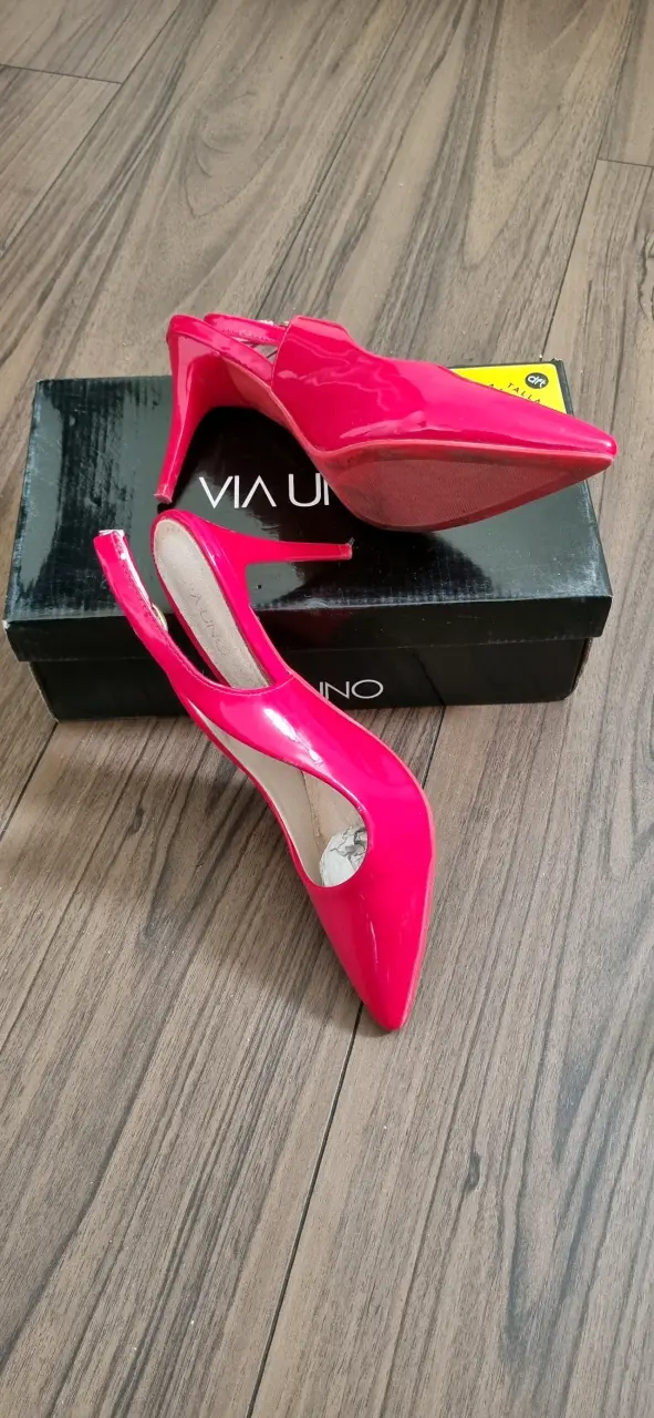 Tacones altos rojos para mujer talla ajustada - 4
