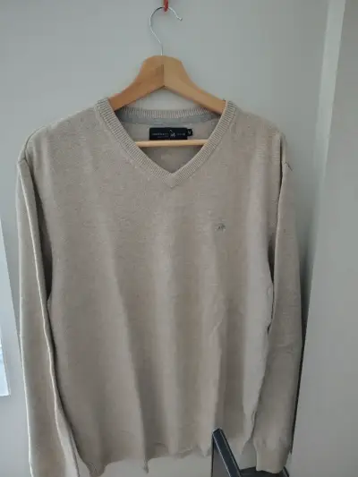 Suéter Beige University Club Talla M - miniatura 1