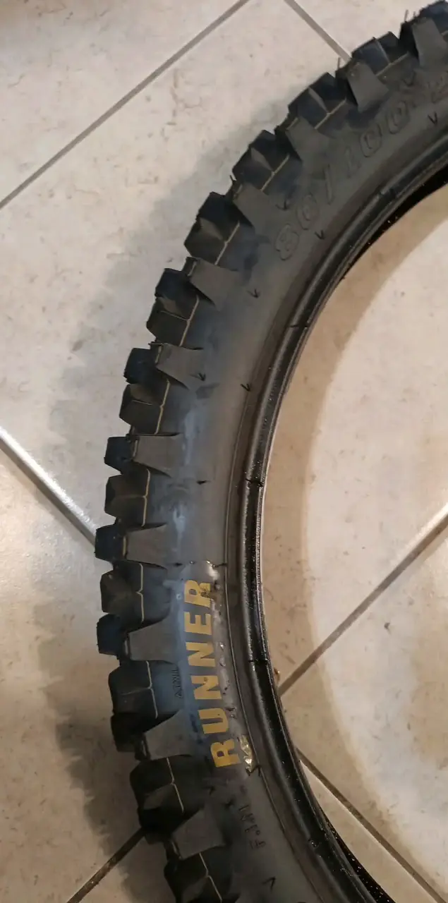 Neumático de moto 80/100-21 Runner - 2