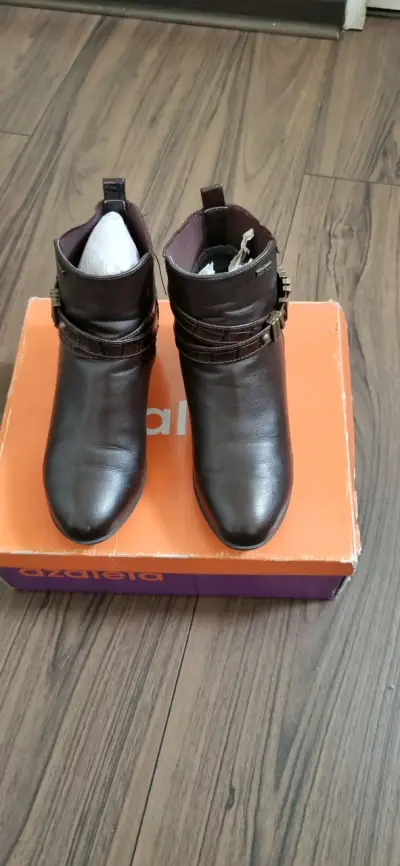 Botines marrón para mujer azaleia - miniatura 5