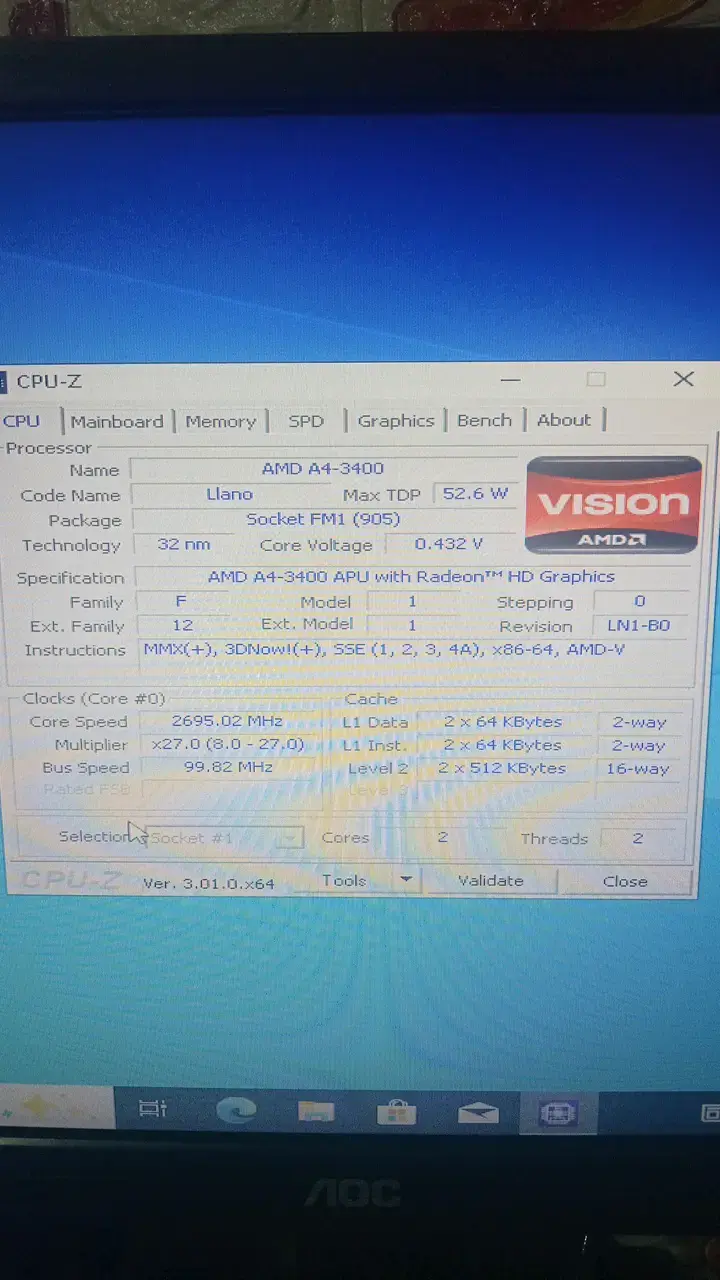 Placa Madre ECS A55F-M3 con Procesador AMD A4-3400 - 4
