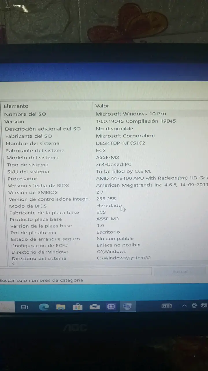 Placa Madre ECS A55F-M3 con Procesador AMD A4-3400 - 6