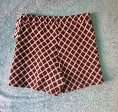 Falda short corta a cuadros para niña Zara - miniatura 2