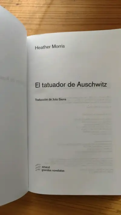 Libro El Tatuador de Auschwitz de Heather Morris - miniatura 3