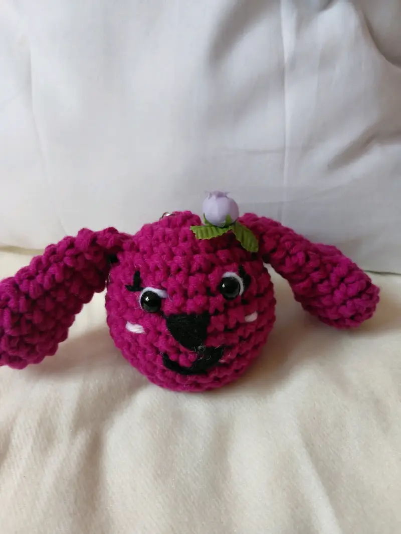 Juguete de crochet para bebé en forma de conejo - 2